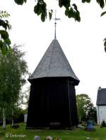 Süderlügum, Glockenturm der St. Marien-Kirche von 1786.
