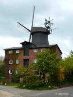Alte Holländermühle in Meldorf, Schleswig-Holstein.