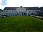 Bad Drkheim ehemaliges Stadtschloss jetzt Kurparkhotel mit Casino gesehen vom oberen Kurpark aus am 12.03.2014