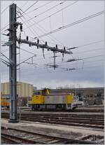 Der SNCF Infra Locotracteur 8505 steht in Annecy. 

13. Februar 2020