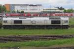 euro-cargo-rail/818939/eurocargorail-077-024-ruht-sich-am EuroCargorail 077 024 ruht sich am 18 Mai 2023 in Mühldorf.