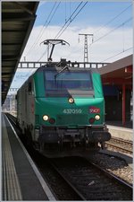 Die SNCF BB 37 059 in Genve.
20. Juni 2016