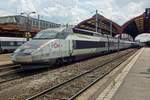 sonstige/662698/tgv-544-steht-am-24-mai TGV 544 steht am 24 Mai 2019 in Strasbourg Gare Centrale.