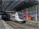 duplex-6/841683/der-sncf-inoui-tgv-rame-263 Der SNCF Inoui TGV Rame 263 wartet in Lyon Perrache auf die baldige Abfahrt (ab 12:49) als TGV 6618 nach Paris Gare de Lyon (an 15:00). Einziger Halt des Zuges: Lyon Part Dieu (an 12:58 / ab 13:04).

13. März 2024