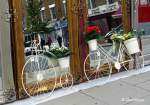 London - velocipedes in the mirror