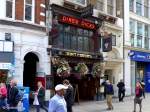 Dirty Dicks Pub in Bishopsgate, London.