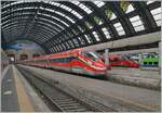 Der fromschöne FS Trenitalia ETR 400 042 steht in Milano Centrale. 

8. Nov. 2022