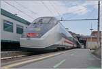 ETR 500/826513/der-fs-trenitalia-ic-631-auf Der FS Trenitalia IC 631 auf der Fahrt von Ventimiglia nach Milano verlässt nach einem kurzen Halt den Bahnhof von Finale Ligure.

16. September 2023