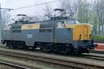 Am Abschiedstag 28 April 1998 der Reihe NS 1200 steht 1201 in Geldermalsen.