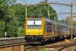 br-186-traxx-140ms/564006/ns-186-022-durchfahrt-am-10 NS 186 022 durchfahrt am 10 Juni 2017 Tilburg-Universiteit.