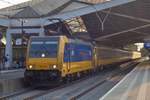 br-186-traxx-140ms/620160/ns-186-025-steht-am-19 NS 186 025 steht am 19 Juli 2018 in Tilburg.