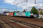 lineas/781184/lineas-2903-zieht-ein-klv-durch Lineas 2903 zieht ein KLV durch Antwerpen-Berchem am 14 Juli 2022.