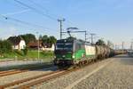 european-locomotive-leasing-ell/633511/kesselwagenzug-mit-193-249-durchfahrt-am Kesselwagenzug mit 193 249 durchfahrt am 6 September 2018 Schrding. 