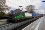 european-locomotive-leasing-ell/759718/rfo-193-734-durchfahrt-mit-der RFO 193 734 durchfahrt mit der Katy-KLV am 13 November 2021 Arnhem-Velperpoort.