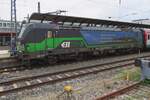 european-locomotive-leasing-ell/827928/soeldner-193-242-steht-in-db Sldner 193 242 steht in DB Regio-Dienst am 14 September 2023 in Ulm Hbf.