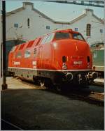 Die SBB Am 4/4 18467 (ex DB V 200) in Lausanne
17. Mrz 1993