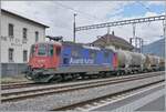 re-4-4-ii/864839/die-sbb-re-44-ii-11288 Die SBB Re 4/4 II 11288 (UIC Re 420 91 85 4420 288-3 CH-SBBC) wartet in Martigny auf die Weiterfahrt in Richtung St-Maurice. 

12. Sept. 2024