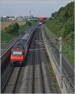 Re 460/714298/die-nbs-schnellfahrtstrecke-mattstetten---rothrist Die NBS (Schnellfahrtstrecke Mattstetten - Rothrist)  bei Langental mit von Re 460 geführen schnell durchfahrenden Zügen. 

10. Aug. 2020