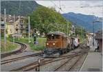 50 Jahre Blonay Chamby - MEGA BERNINA FESTIVAL: das RhB Bernina Bahn Krokodil als Gastlok bei der BC und ihrem GmP in Blonay. 9. Sept. 2018