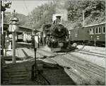 b-c-blonay-chamby/864172/die-bfd-hg-34-n176-3 Die BFD HG 3/4 N° 3 ist in Chaulin mit ihrem Zug angekommen und wird gleich zur Lokbehandlung fahren. 

21. Sept. 2024