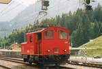 BLS 041 steht am 24 Juli 2000 in Kandersteg.