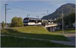 Ein Corona-Virus bedingt sehr kurzer MOB Belle Epoque Zug auf auf dem Weg von Montreux nach Zweisimmen kurz nach Châtelard VD. 

17. April 2020