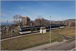 mvr-montreux-vevey-riviera-ex-cev/658406/ein-mvr-gtw-abeh-26-beim Ein  MVR GTW ABeh 2/6 beim Halt in der klienen Station Châtelard VD. 

16.01.2019