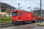 Die MOB HGem 2/2 2501 (ex CEV MVR) steht in Blonay. Die kleine Lok steht zur Zeit für Bauarbeiten auf der Strecke im Einsatz.

1.März 2024