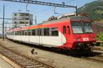 schweizerische-suedostbahn-sob/674974/sob-176-steht-am-5-juni SOB 176 steht am 5 Juni 2015 abgestellt in Arth-Goldau.