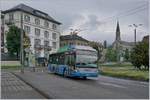 Von der Haltestelle  Entre Deux Ville  in Vevey fahren auch Buse von und nach Blonay.