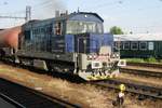 br-741/674225/unipetrol-741-512-zieht-ein-oelzug UniPetrol 741 512 zieht ein Ölzug durch Pardubice am 30 Mai 2012.