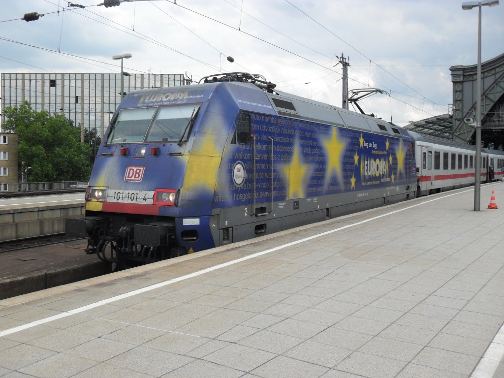 101 101-4 im K�lner Hbf am 23.7.10