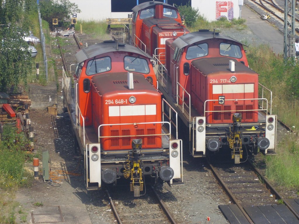 3 x V90 im Bahnhof Bamberg am 07.07.2013 in Bamberg
