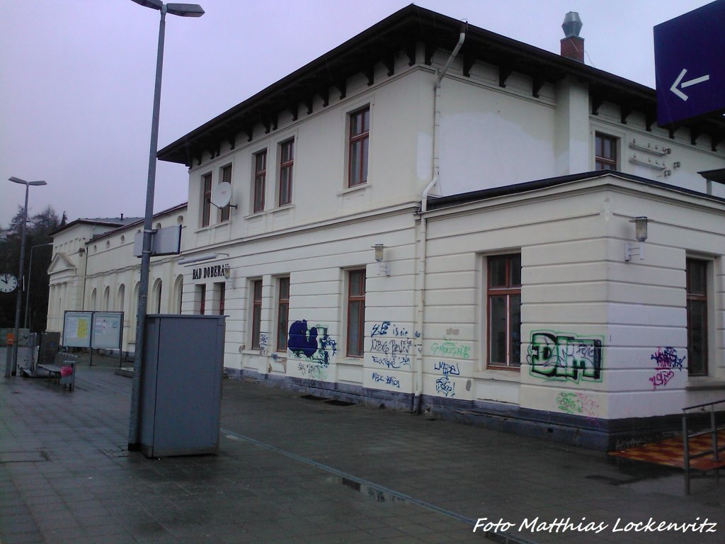Bahnhof Bad Doberan am 13.4.13