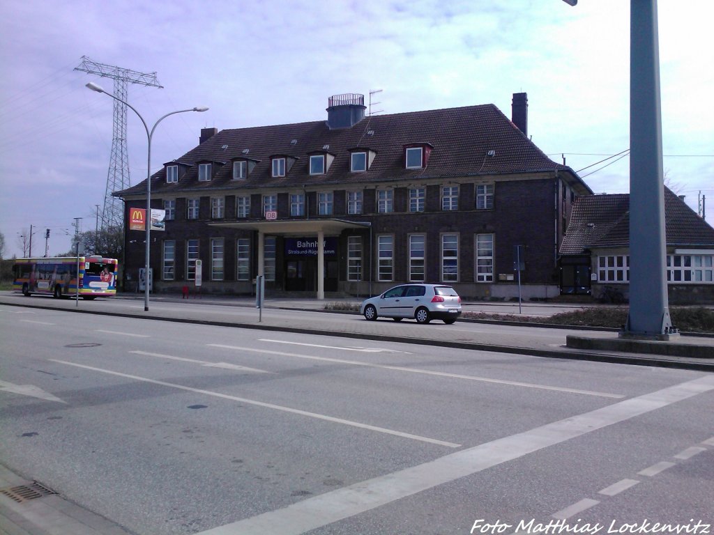 Bahnhof Stralsund - Rügendamm am 2.5.13