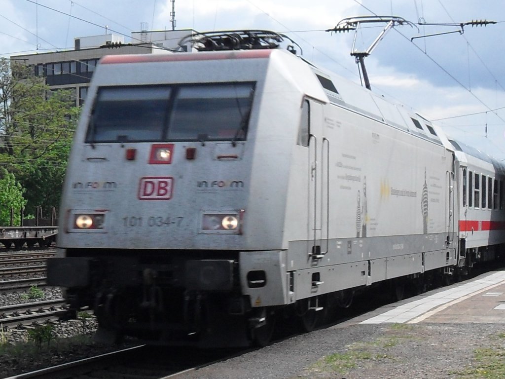 Br 101 mit Inform Werbung in K�ln west