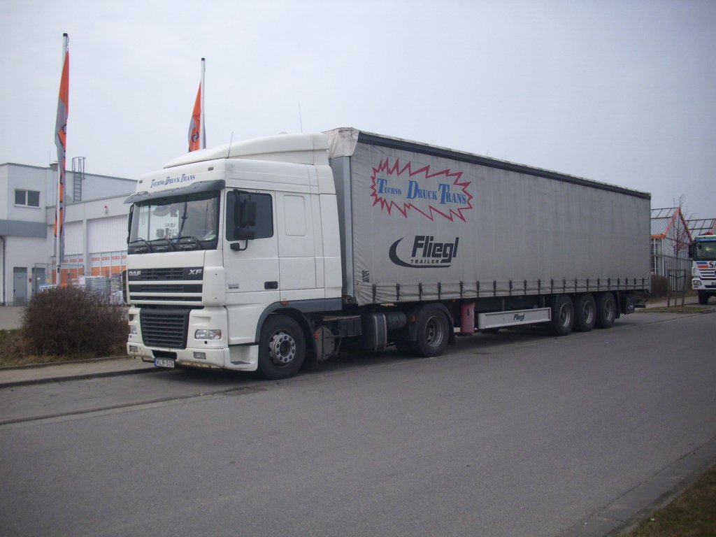 DAF XF in Sassnitz.