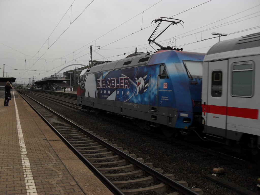 DB 101 070-1 Adler Mannheim in K�ln Deutz am 2.9.10