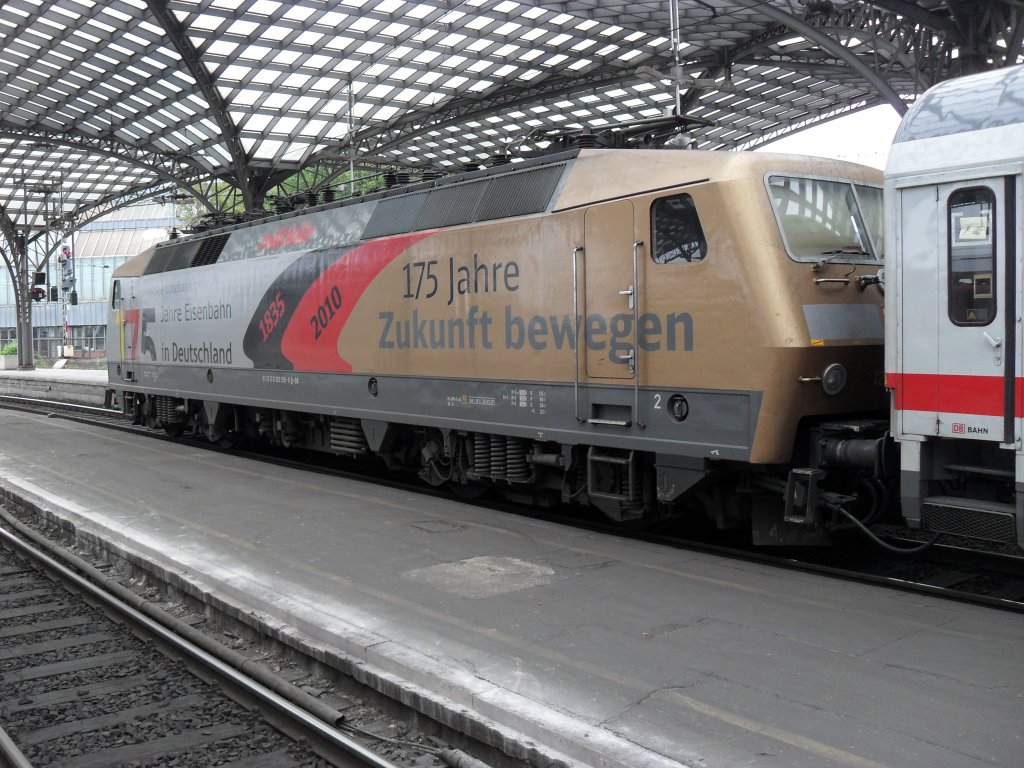 DB 120 159-9 im K�lner Hbf am 17.10.10