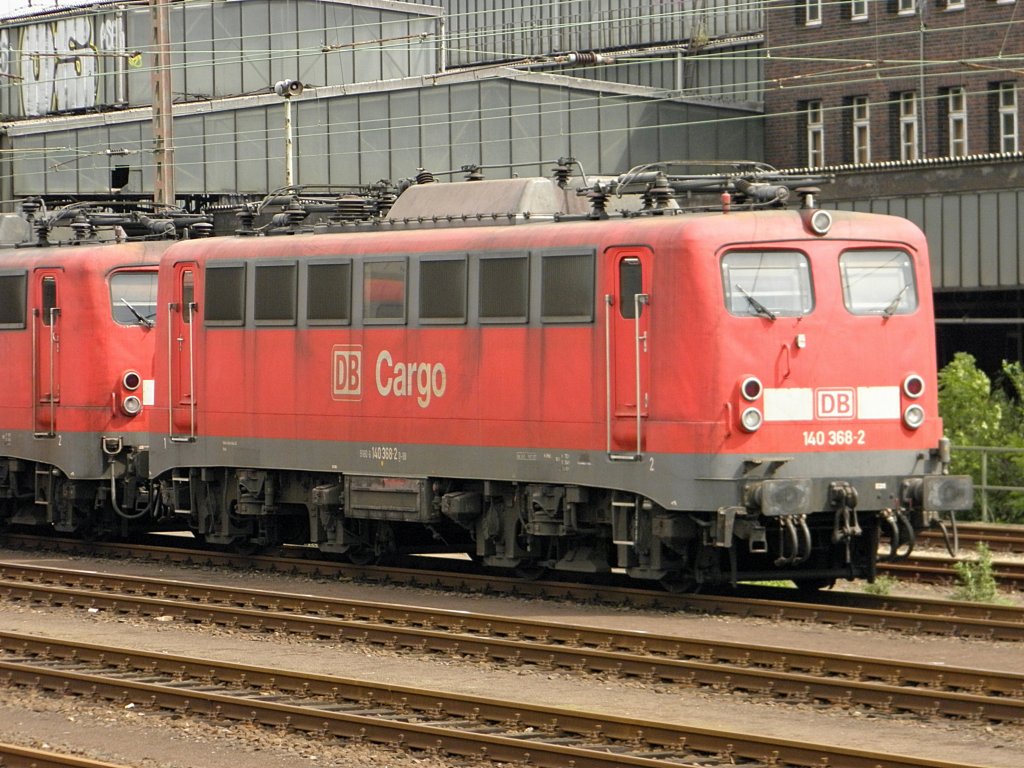 DB 140 368-2 in Wanne Eickel am 12.8.2011