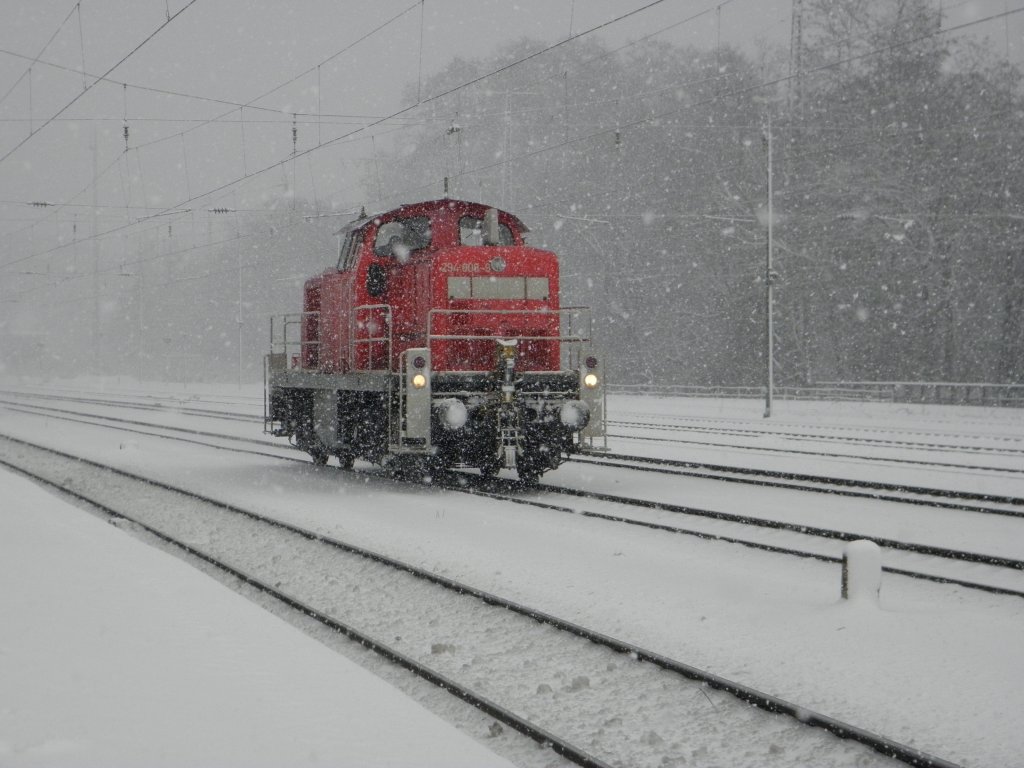 DB 294 ???-9 frisch aus der Hauptuntersuchung in K�ln-West am 18.12.10