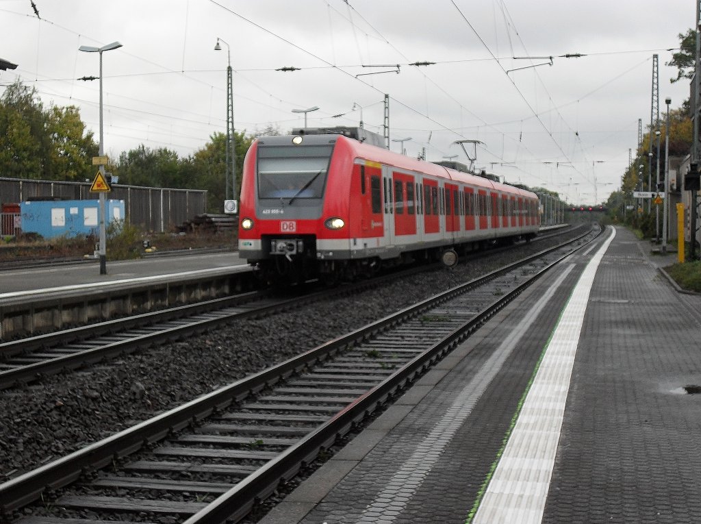 DB 423 von S-Bahn Rhein Main in Beuel am 20.10.10