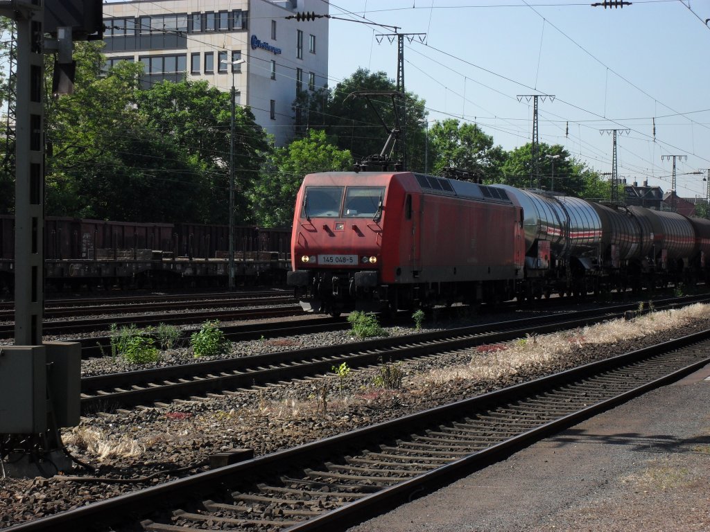 DB Br 145 in K�ln West am 4.6.10