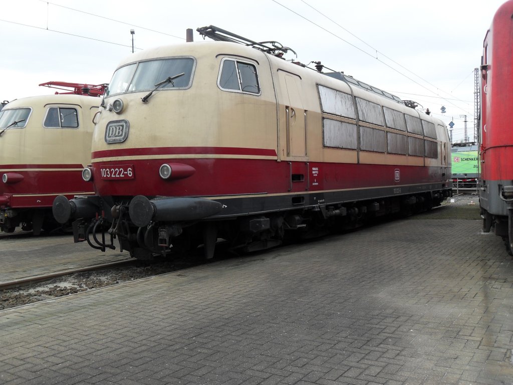 DB Systemtechnik 103 222-6 auf dem BW Fest in Osnabr�ck am 19.9.10