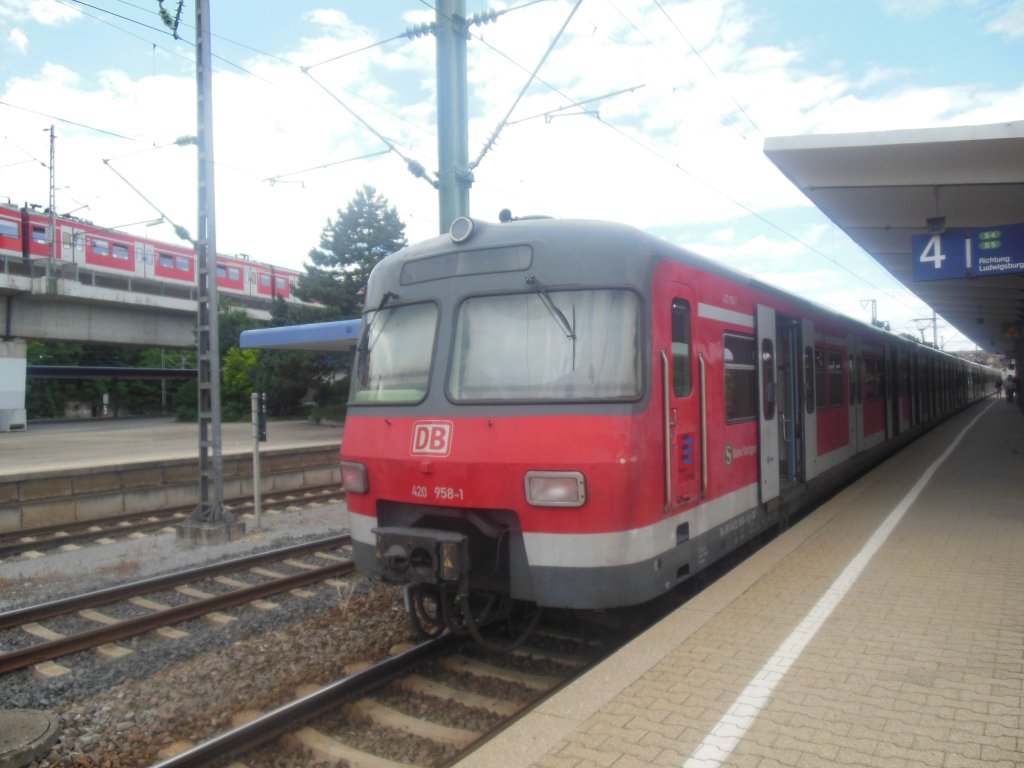 Et 420 in Stuttgart Zuffenhausen.