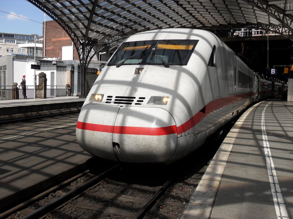 ICE 1 Steuerwagen im K�lner Hbf am 4.6.10