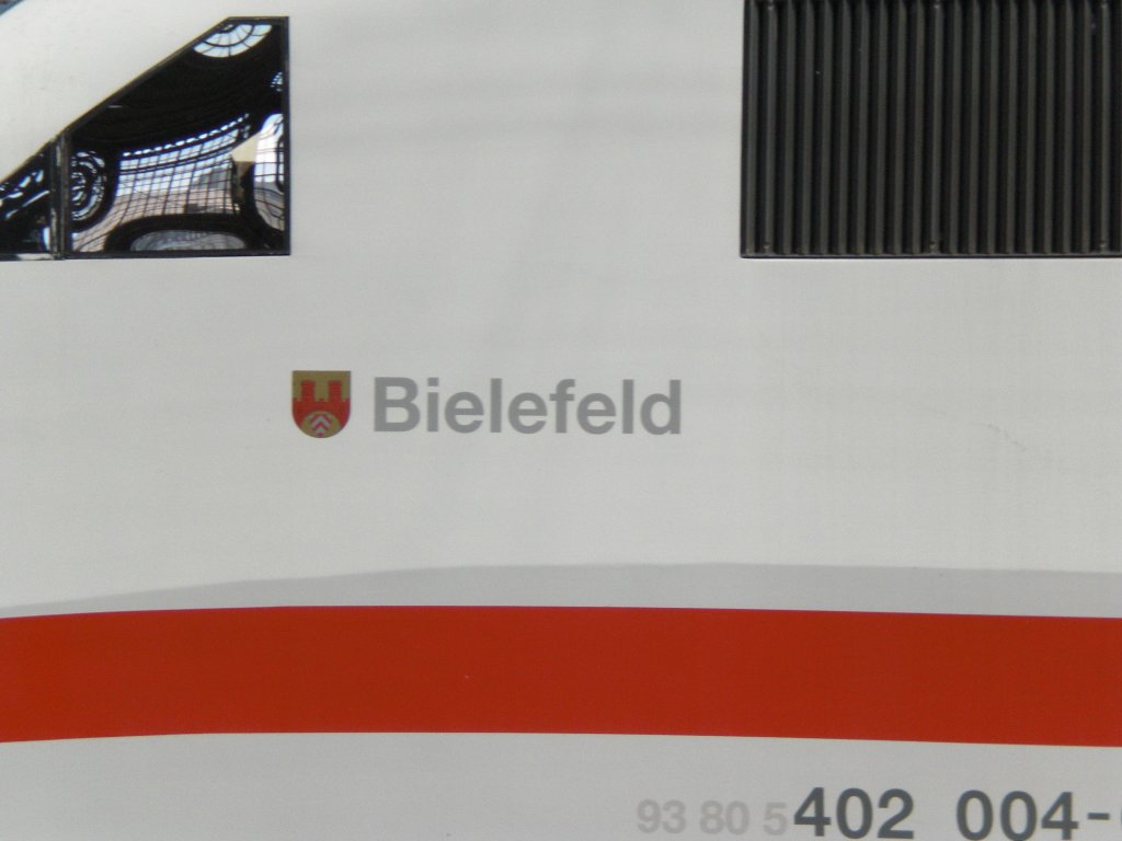ICe aus Bielefeld in K�ln-Hbf.