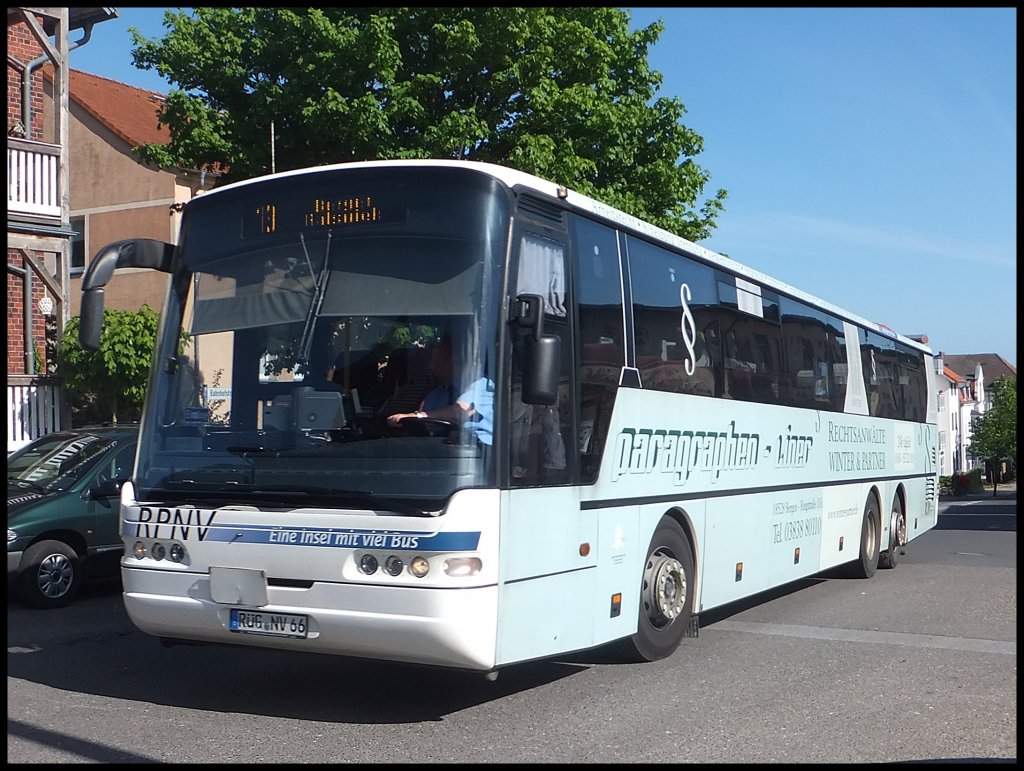 Neoplan Euroliner der RPNV in Sassnitz. 