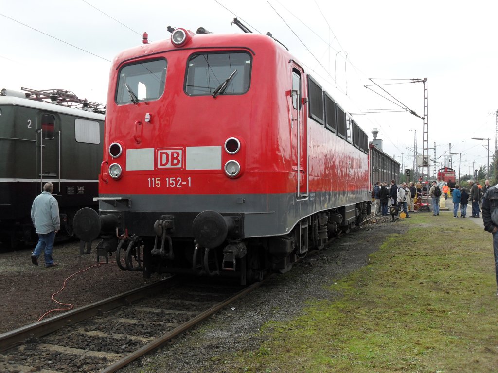 RIM Lok 115 152-1 auf dem BW Fest in Osnabr�ck am 19.9.10