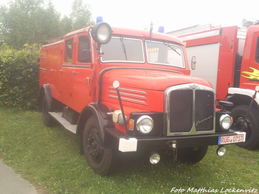 S4000 der Feuerwehr Bergen auf Rgen beim Stadtteilfest & Blaulichttag in Bergen auf Rgen am 29.6.13